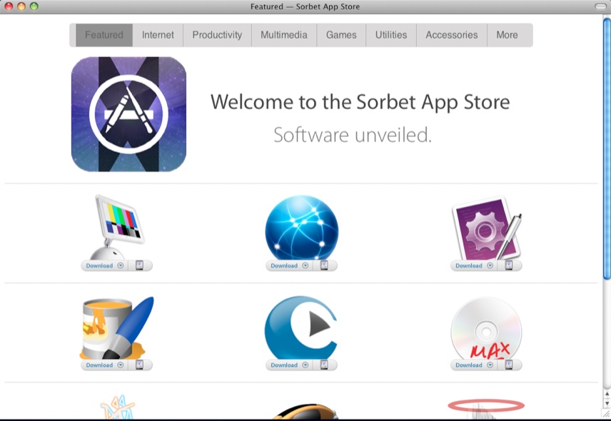 Sorbet App Store